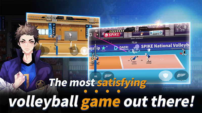 The Spike – Volleyball